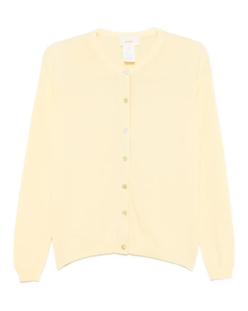 VICOLO buttoned cardigan - Gelb Gelb