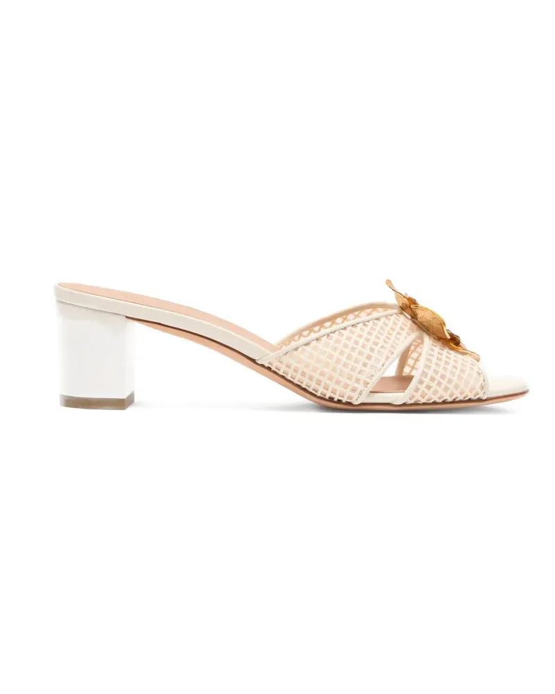 Malone Souliers Suri Sandalen mit Blumendetail - Nude Nude