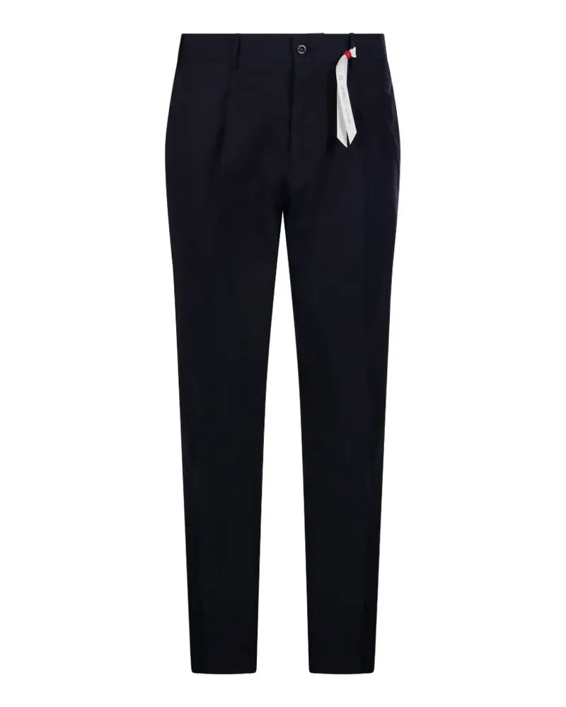Biagio Santaniello pleated trousers - Blau Blau