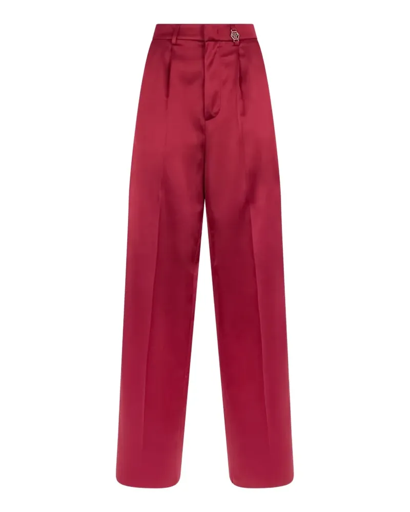 Philipp Plein Dame Fit Hose - Rot Rot
