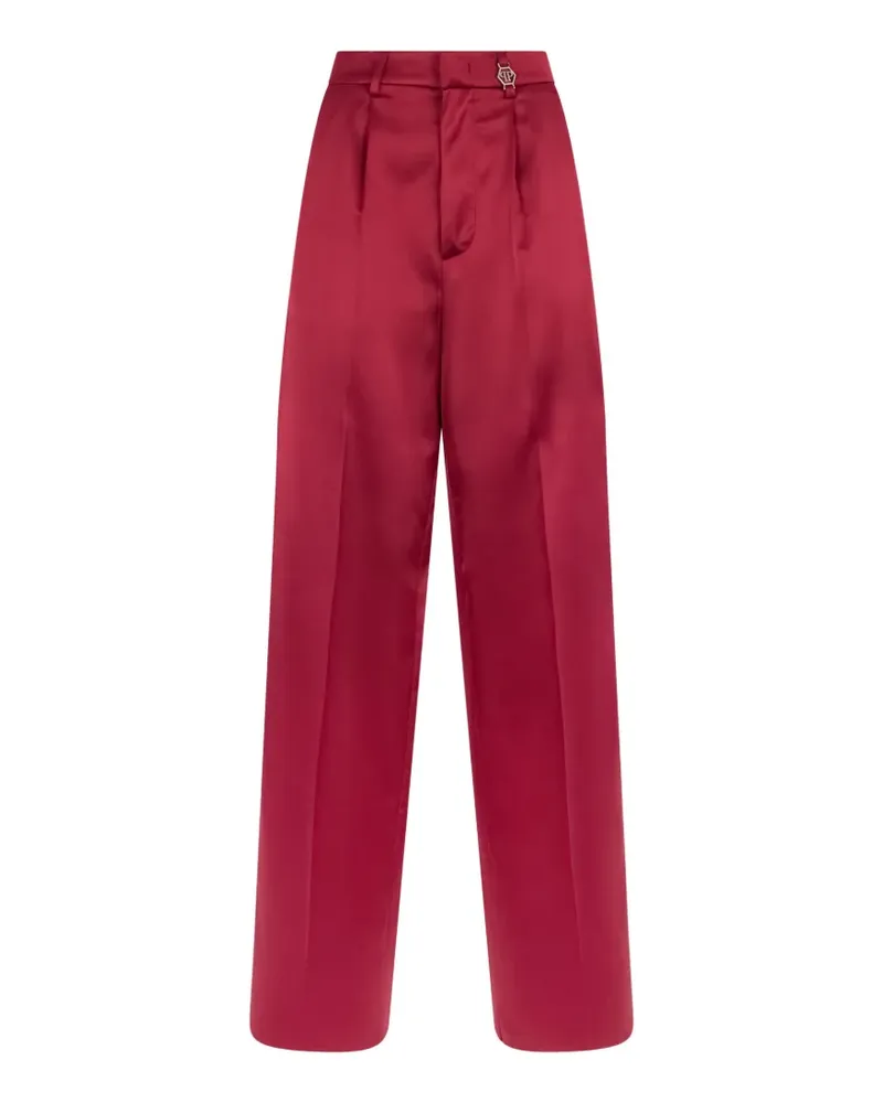Philipp Plein Dame Fit Hose - Rot Rot