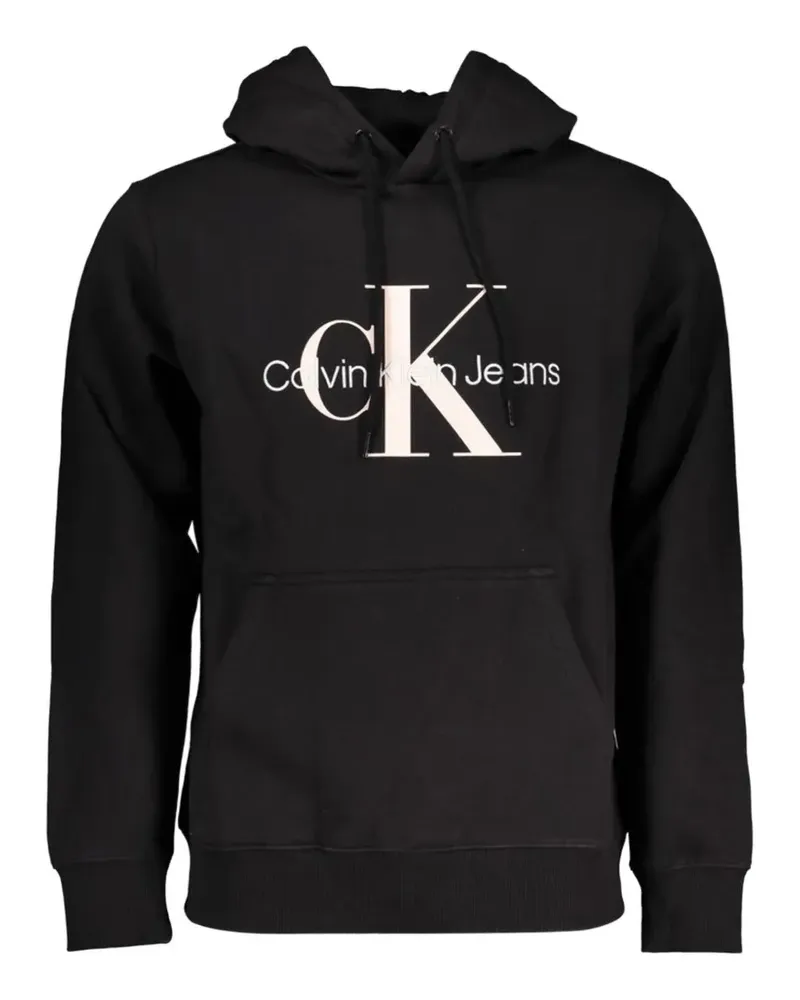 Calvin Klein logo-print hoodie - Schwarz Schwarz