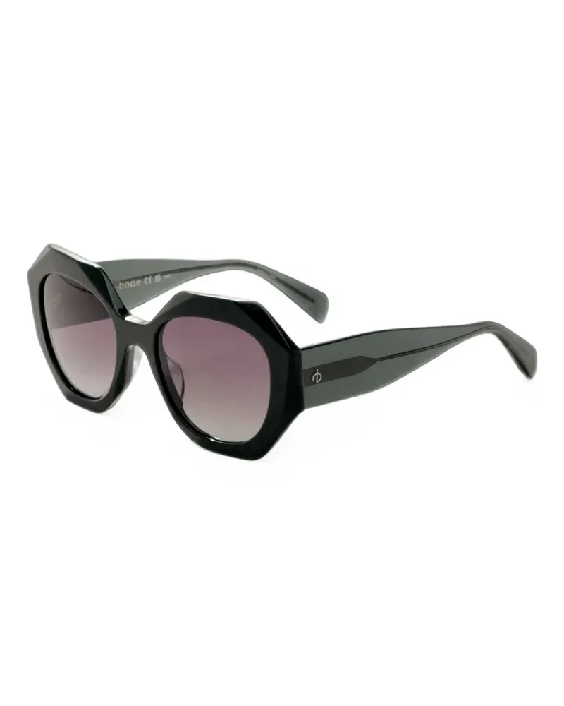 Rag & Bone Sonnenbrille mit geometrischem Gestell - Grün Grün