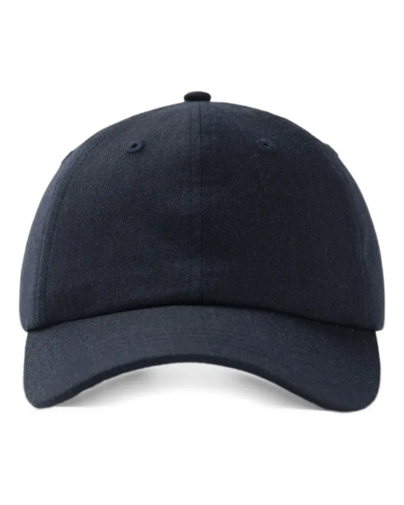 Shanghai Tang Shou wool baseball cap - Blau Blau