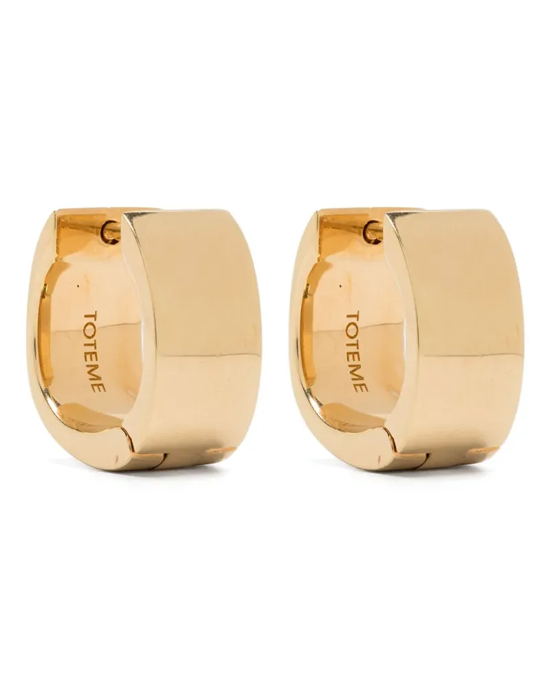 Totême Signature Creolen - Gold Gold