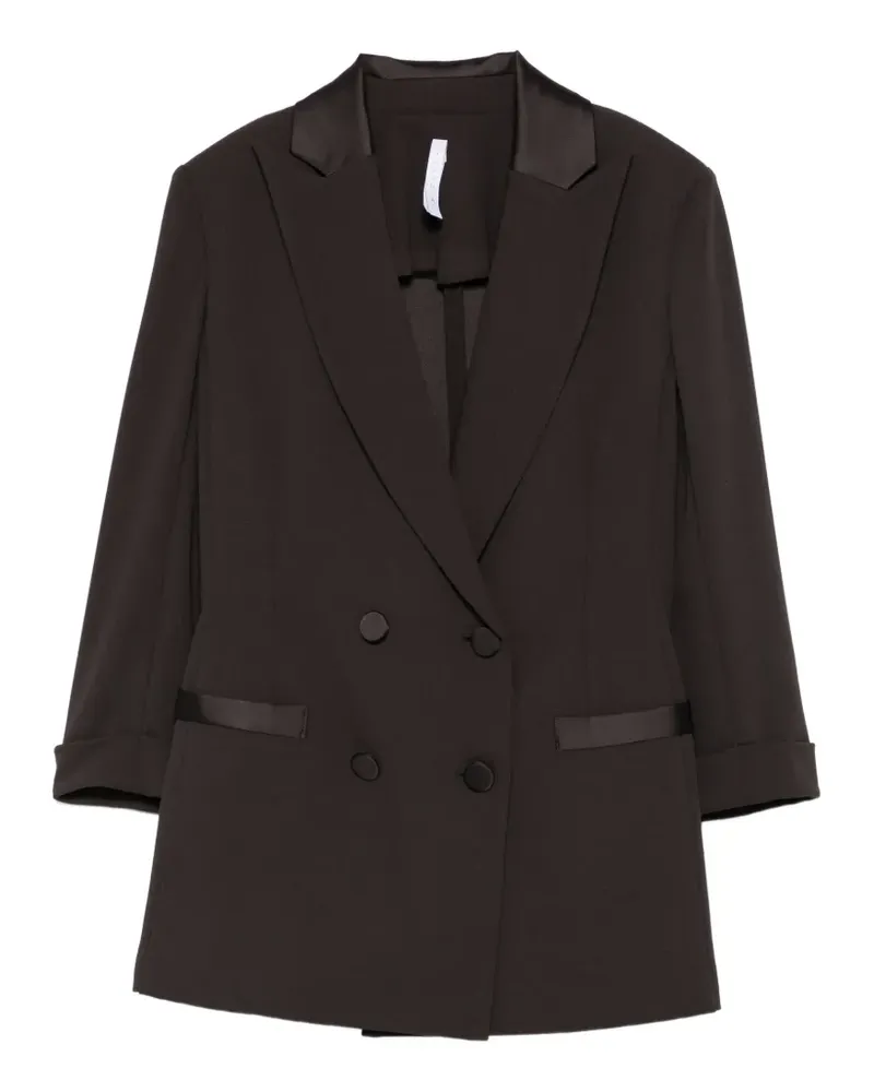 IMPERIAL double-breasted three-quarter sleeve blazer - Braun Braun