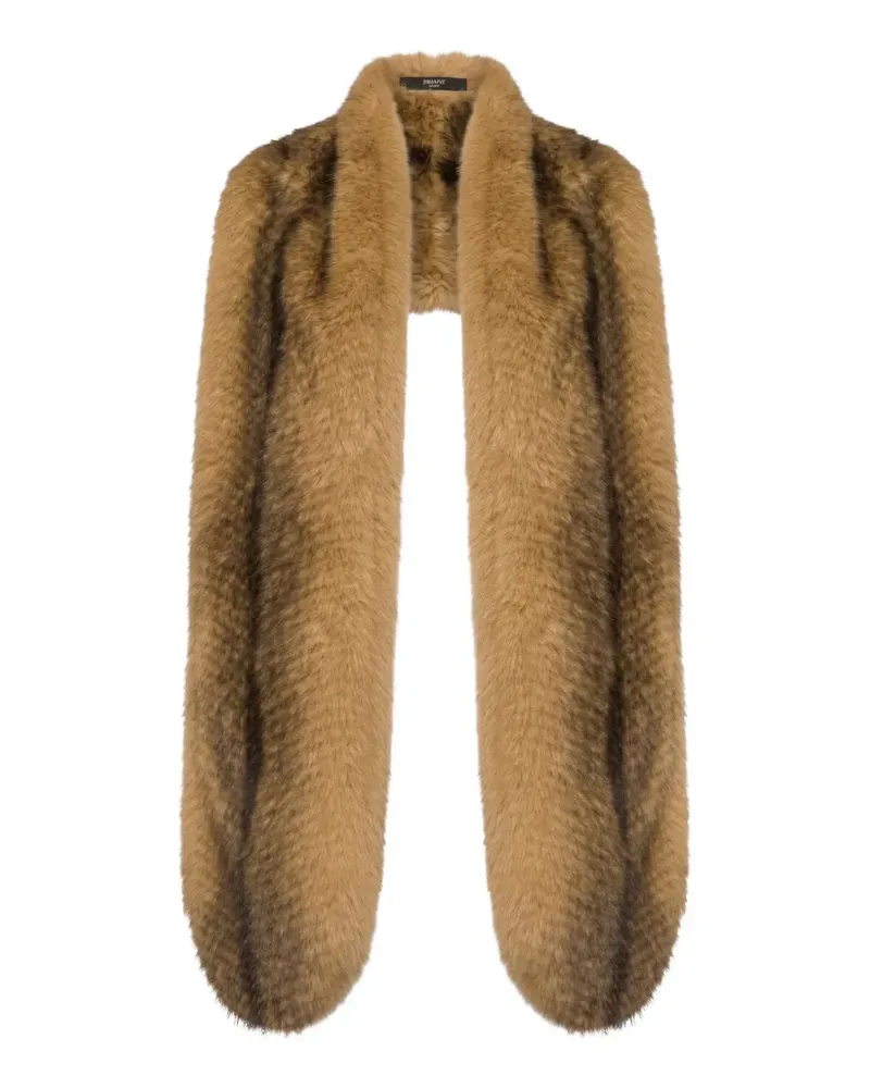 Seventy Stola aus Faux Fur - Nude Nude