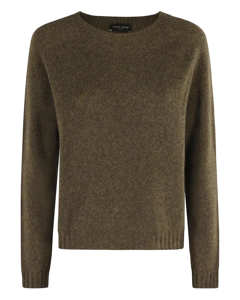 Roberto Collina Pullover mit rundem Ausschnitt - Grün Grün