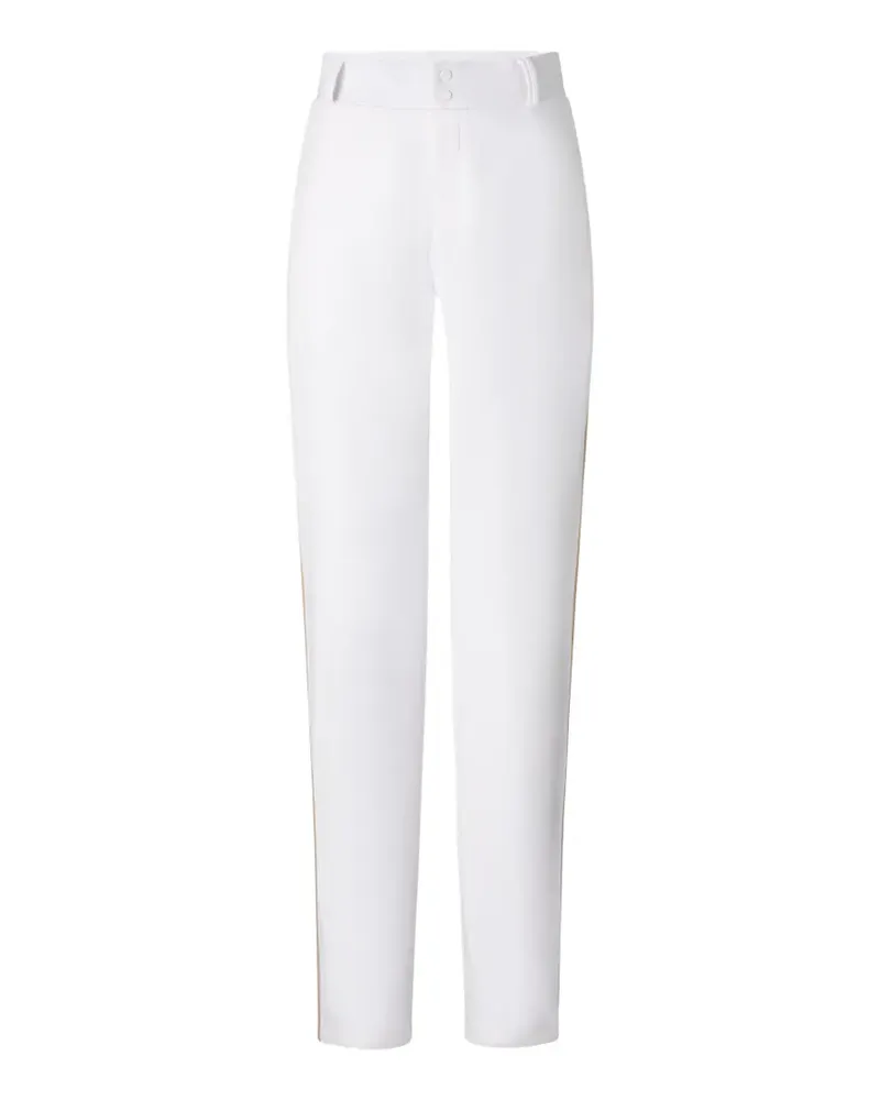 Bogner Benita side-stripe track pants - Weiß Weiß