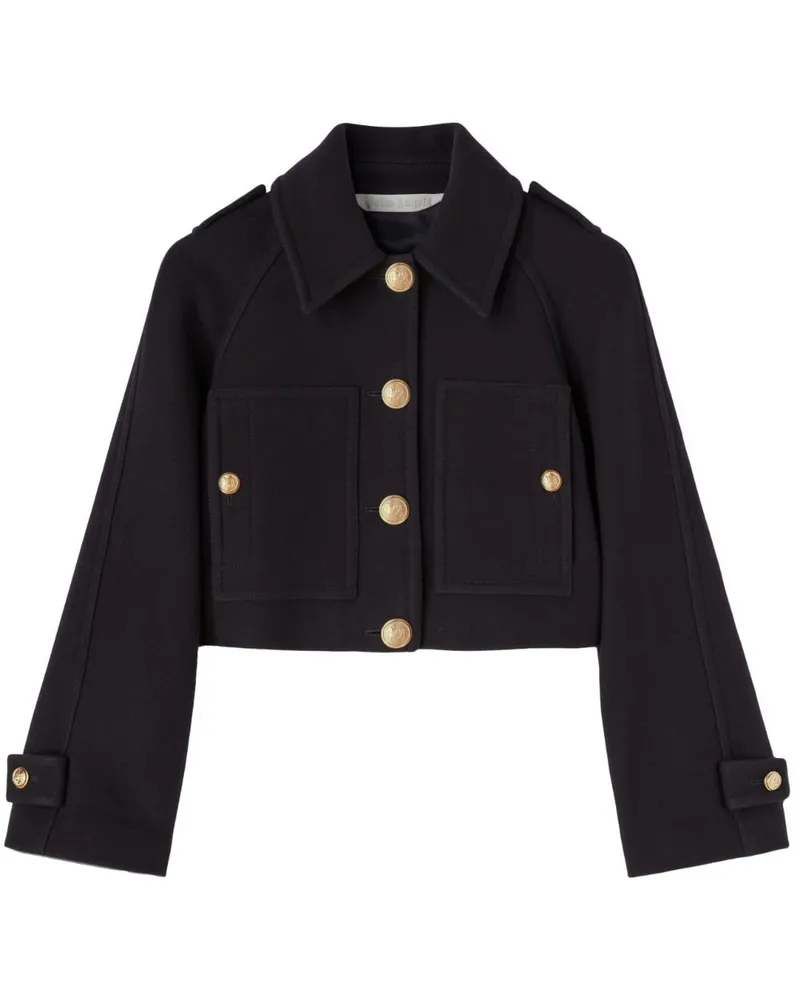 Palm Angels Mantel mit Gürtel - Blau Blau