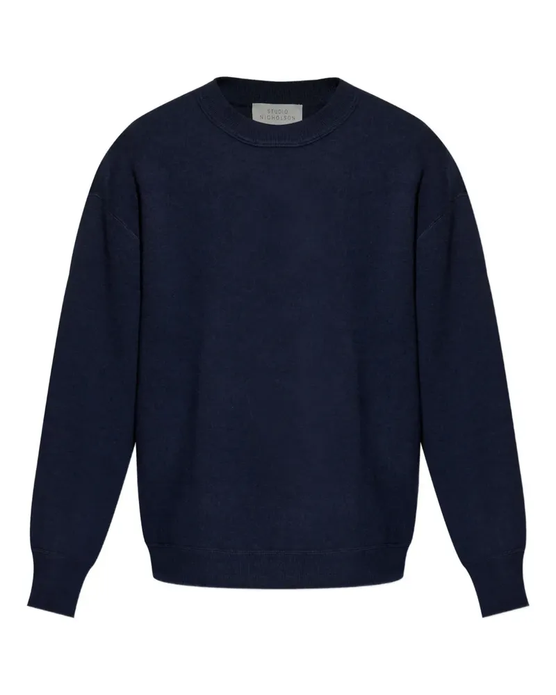 Studio Nicholson Moray wool-blend sweater - Blau Blau