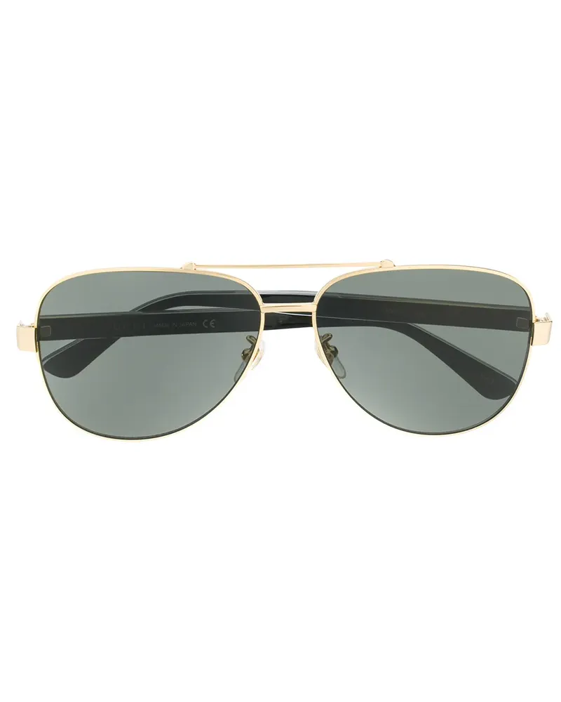 Gucci Klassische Pilotenbrille - Schwarz Schwarz