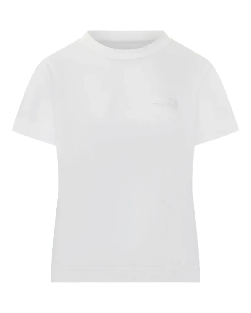 Givenchy T-Shirt mit Logo-Stickerei - Weiß Weiß