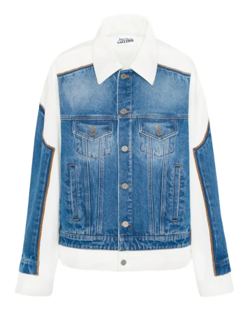 Jean Paul Gaultier button-fastening jacket - Blau Blau
