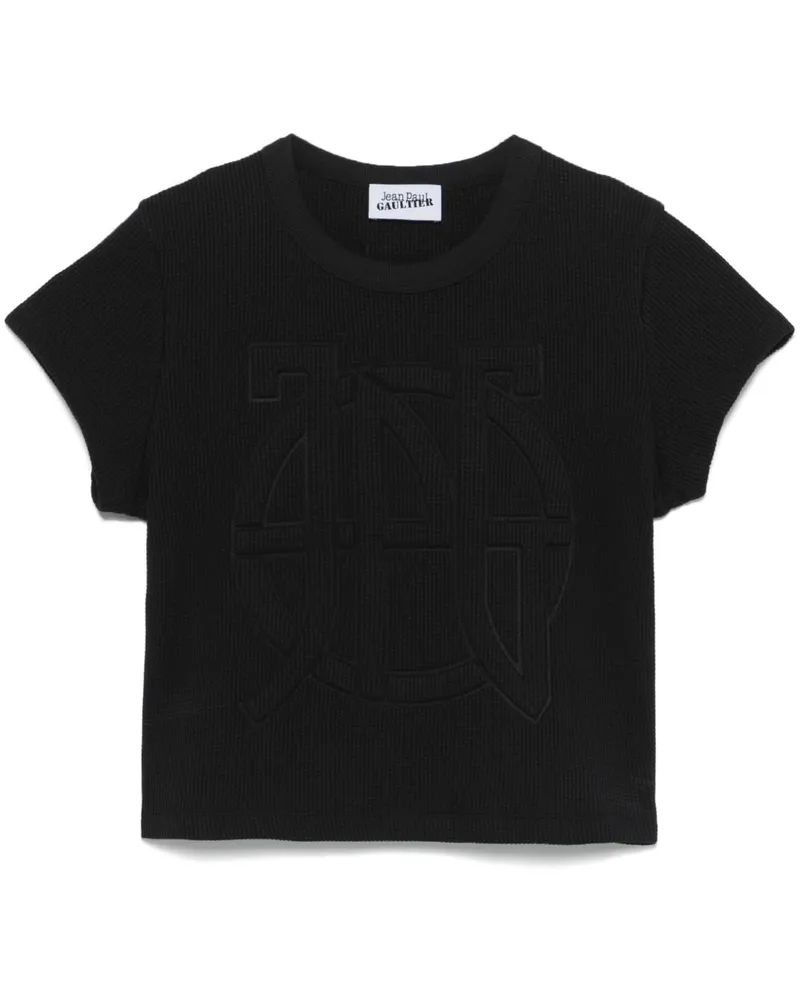 Jean Paul Gaultier JPG T-Shirt - Schwarz Schwarz
