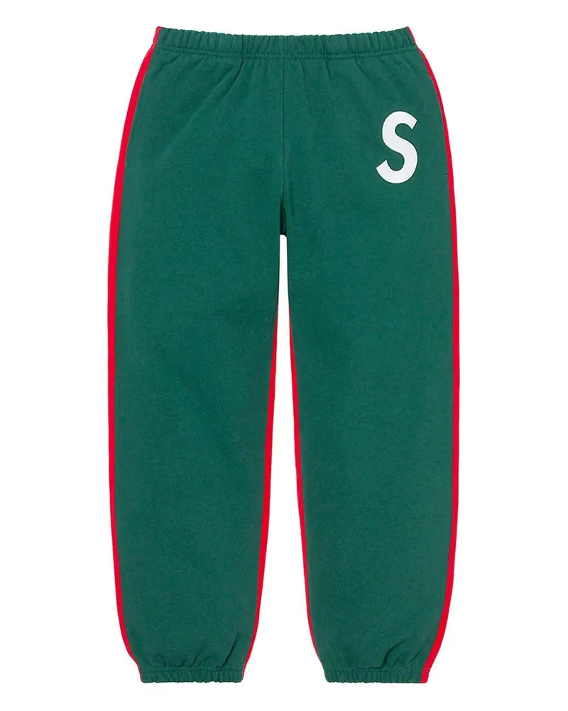 Supreme Being S logo track pants - Grün Grün