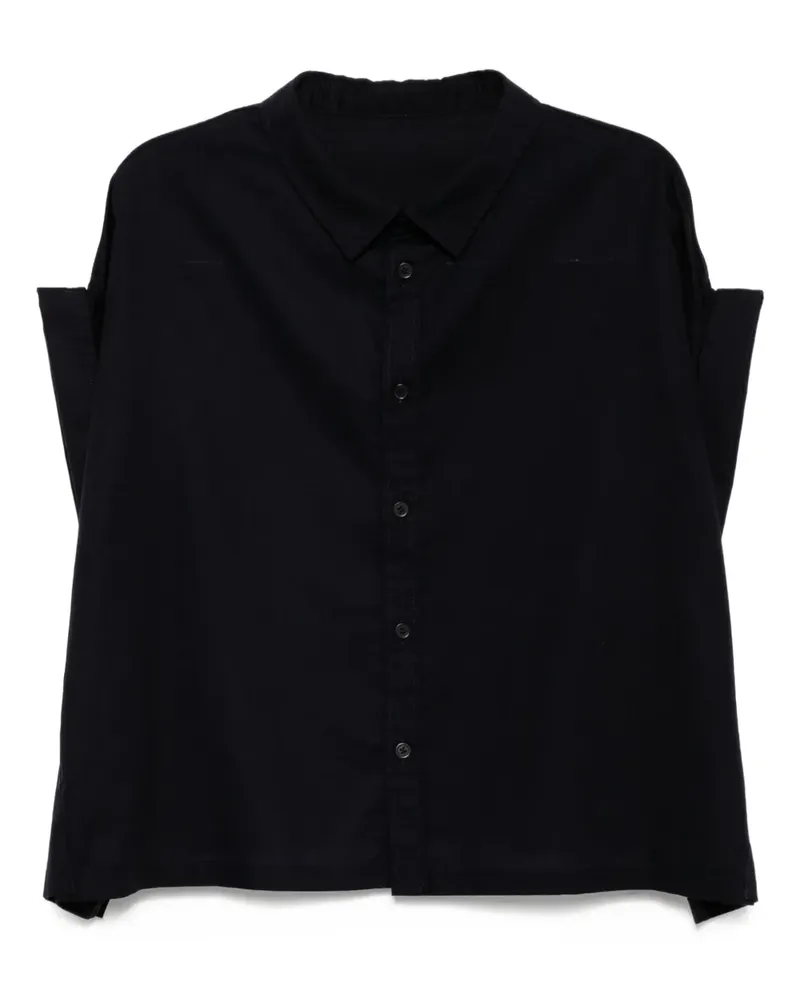Yohji Yamamoto Klassisches Hemd - Blau Blau