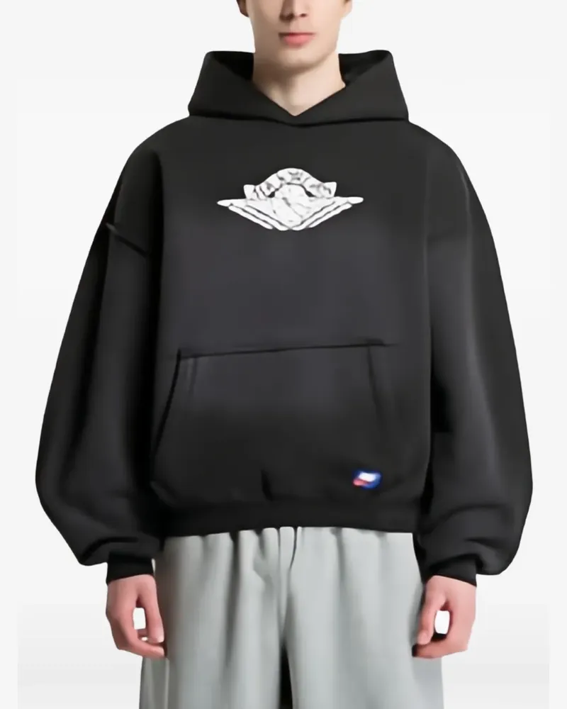 Jordan Flight Wings Hoodie - Schwarz Schwarz