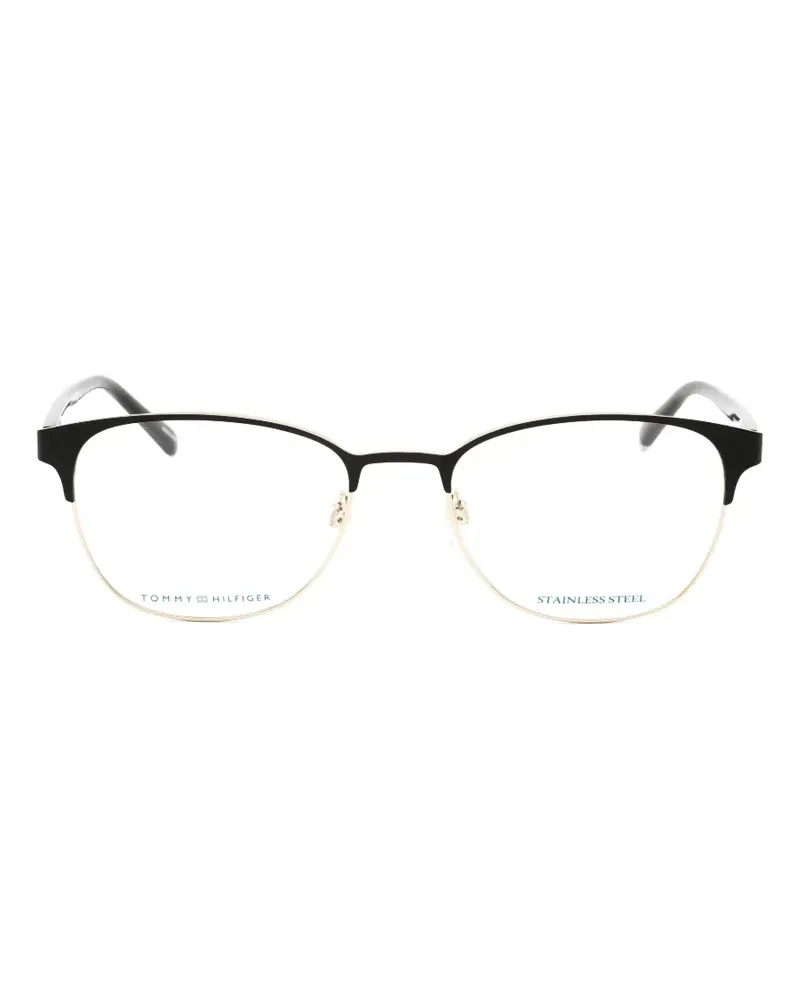 Tommy Hilfiger browline-frame glasses - Schwarz Schwarz