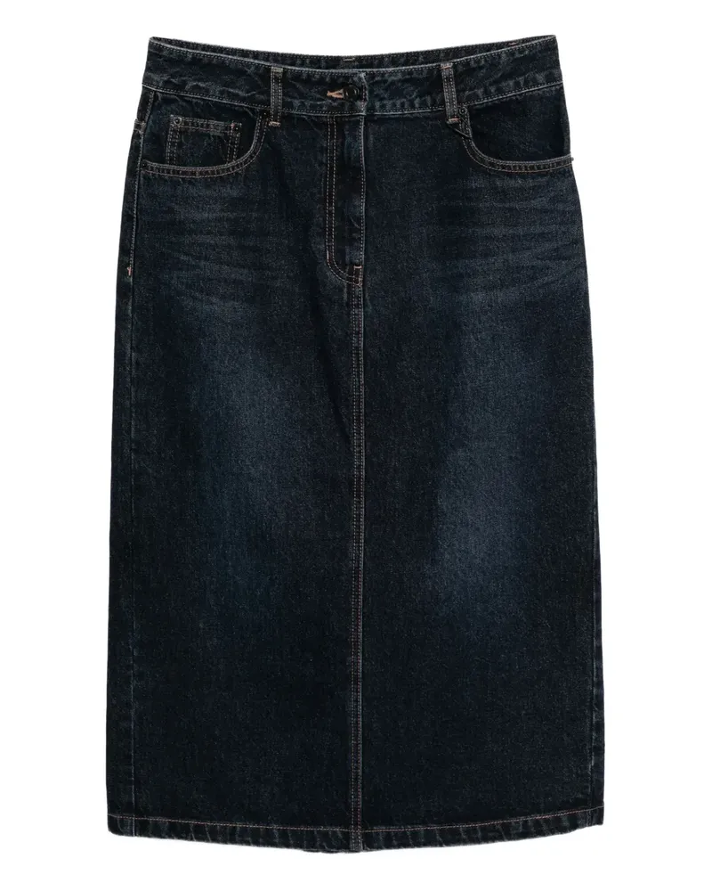 JUUN.J Jeansrock mit Knöpfen - Blau Blau
