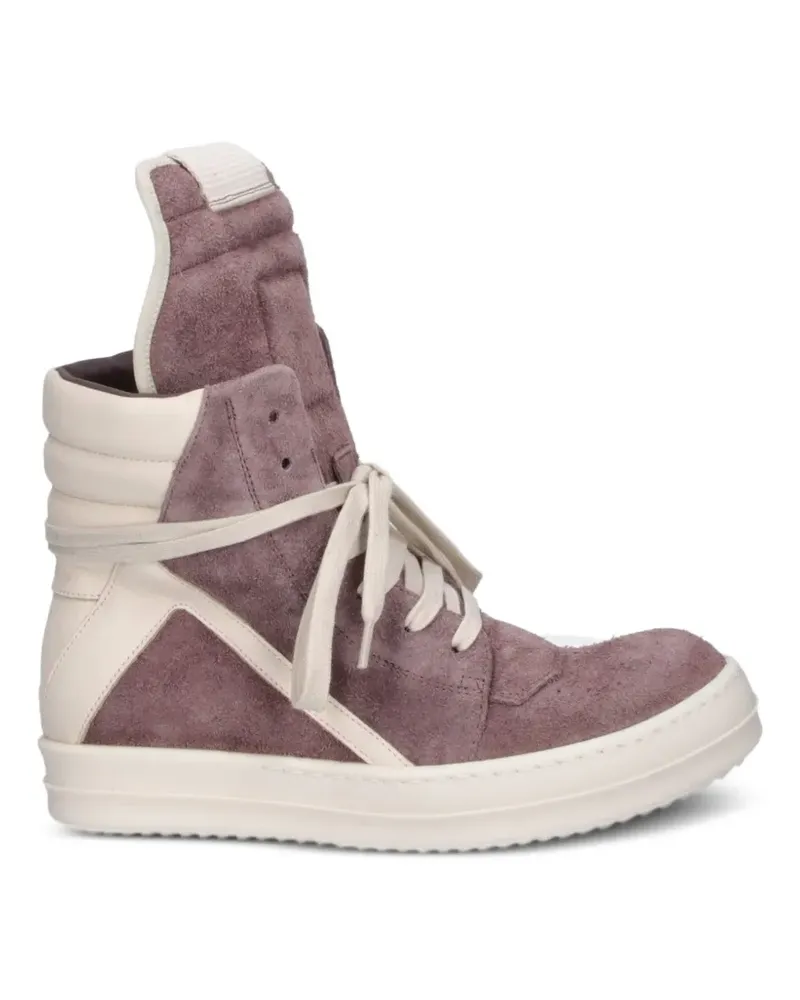 Rick Owens Geobasket High-Top-Sneakers - Rosa Rosa