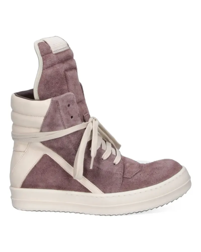 Rick Owens Geobasket High-Top-Sneakers - Rosa Rosa