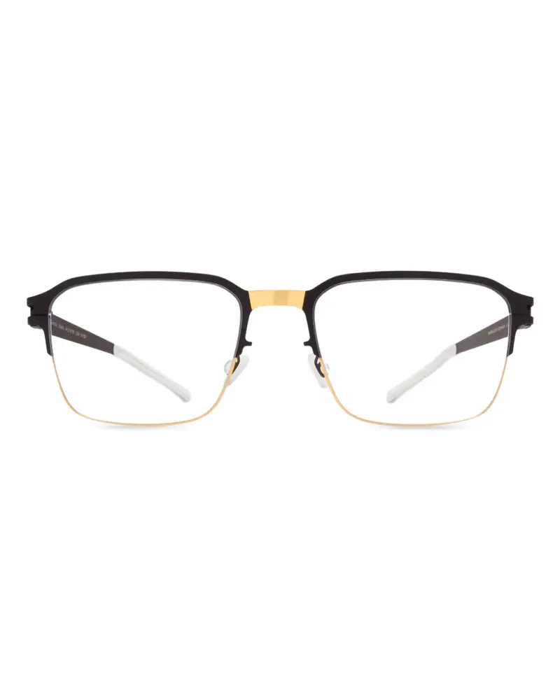 Mykita Lomax square-frame glasses - Schwarz Schwarz
