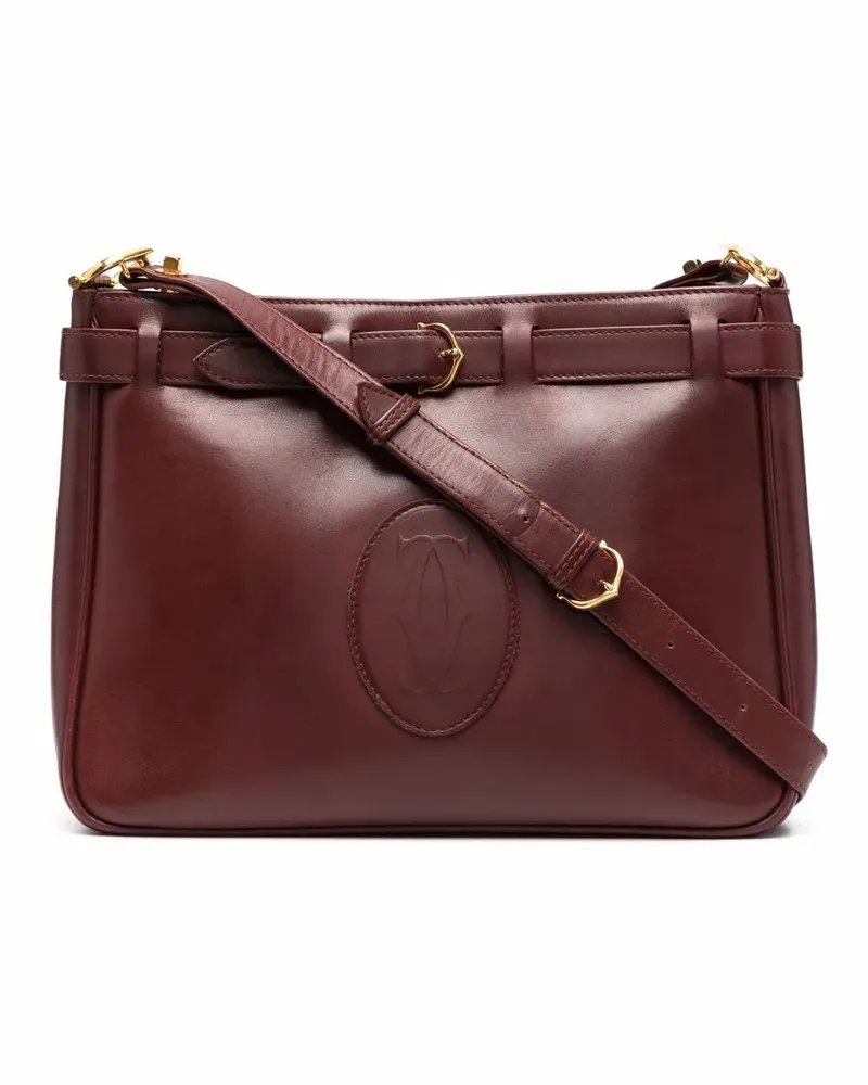 Cartier 1990 pre-owned Kuriertasche - Rot Rot
