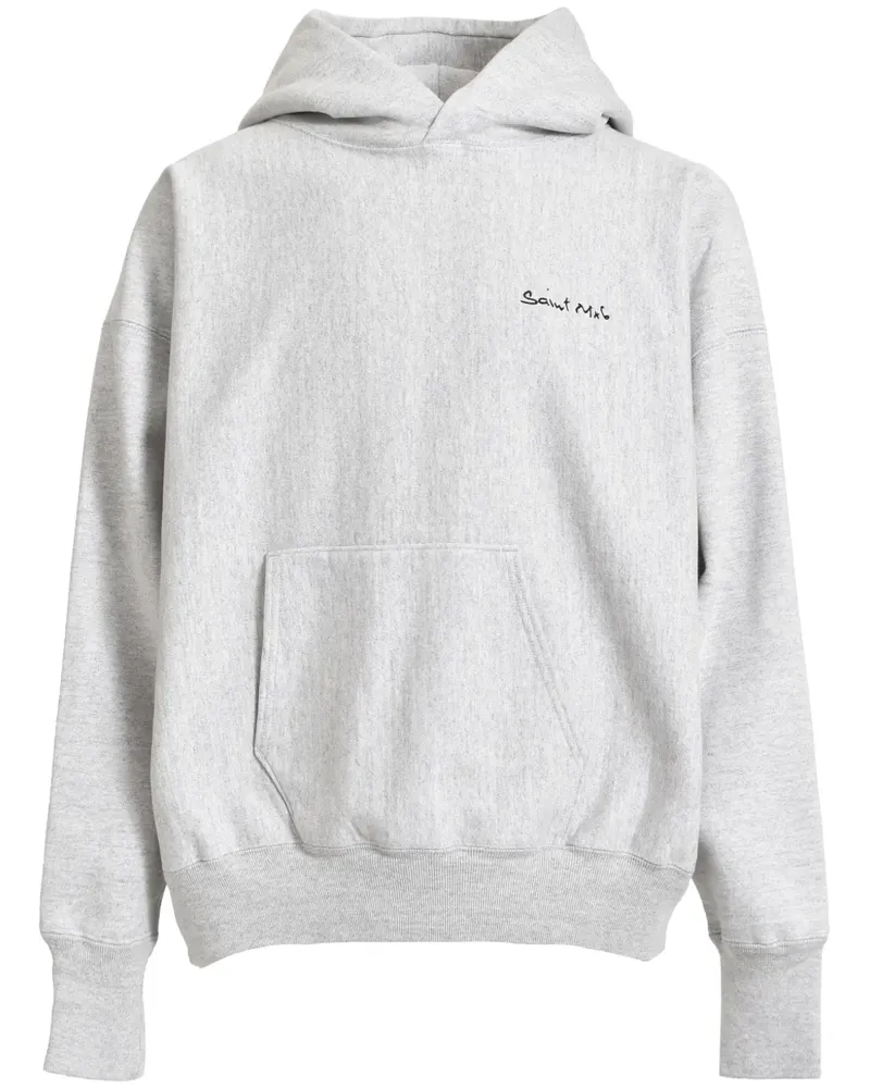 SAINT MXXXXXX Klassischer Hoodie - Grau Grau