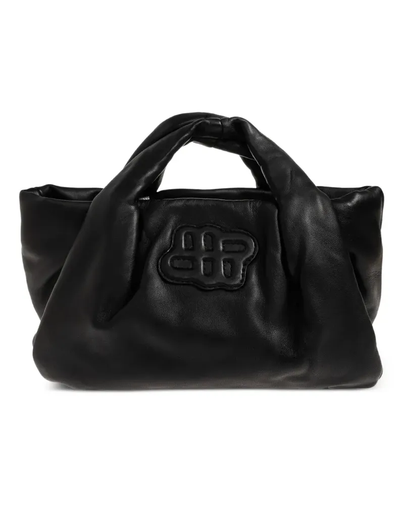 MUNTHE Lixia Tote Bag mit Logo - Schwarz Schwarz