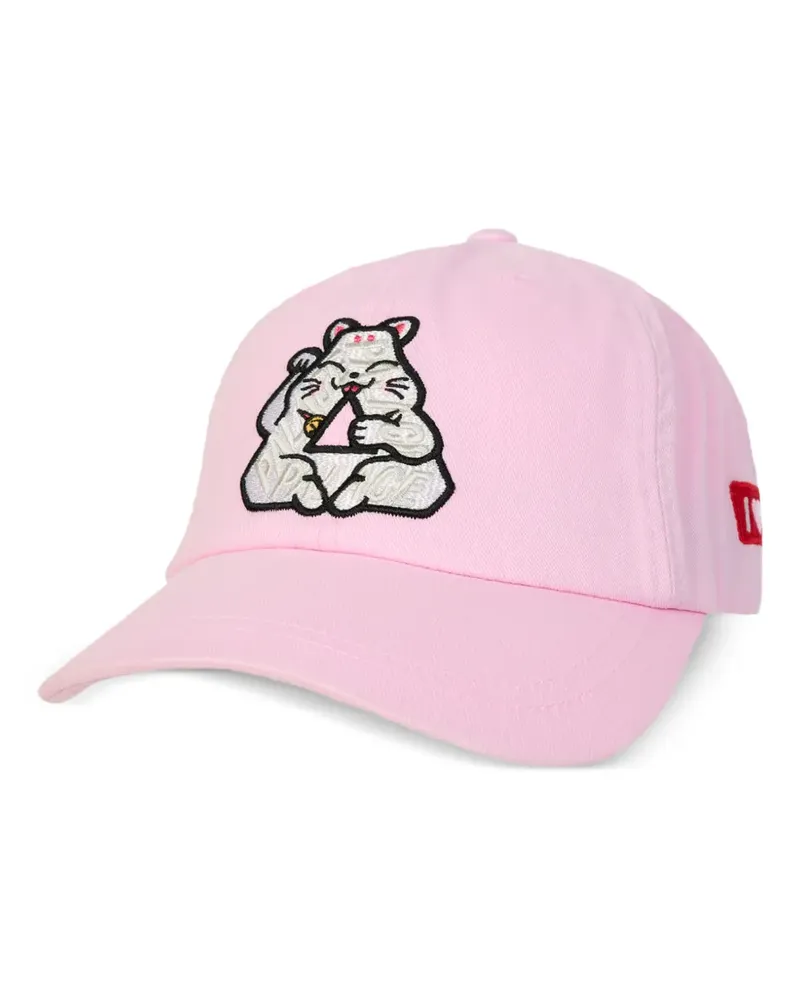 PALACE Lucky P3 embroidered baseball cap - Rosa Rosa