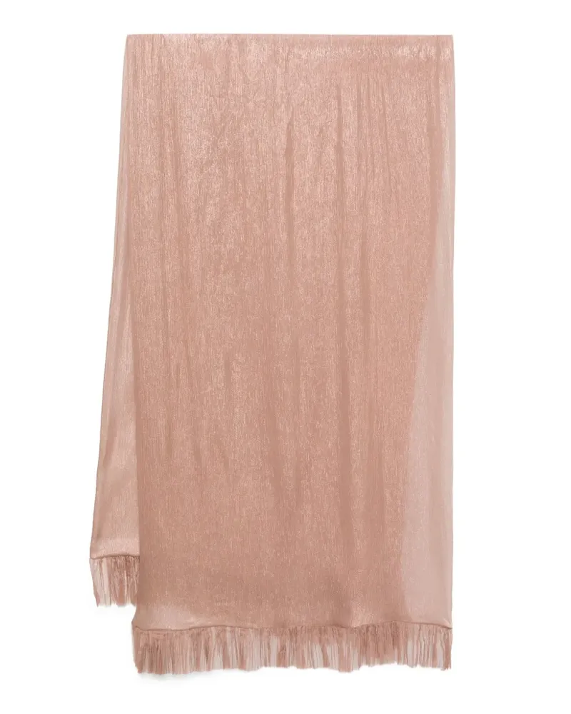 Maria Lucia Hohan Schal mit Fransen - Braun Braun