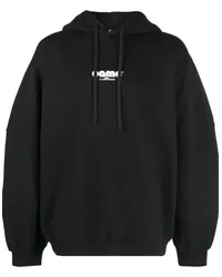 OAMC Hoodie mit Logo-Patch Schwarz