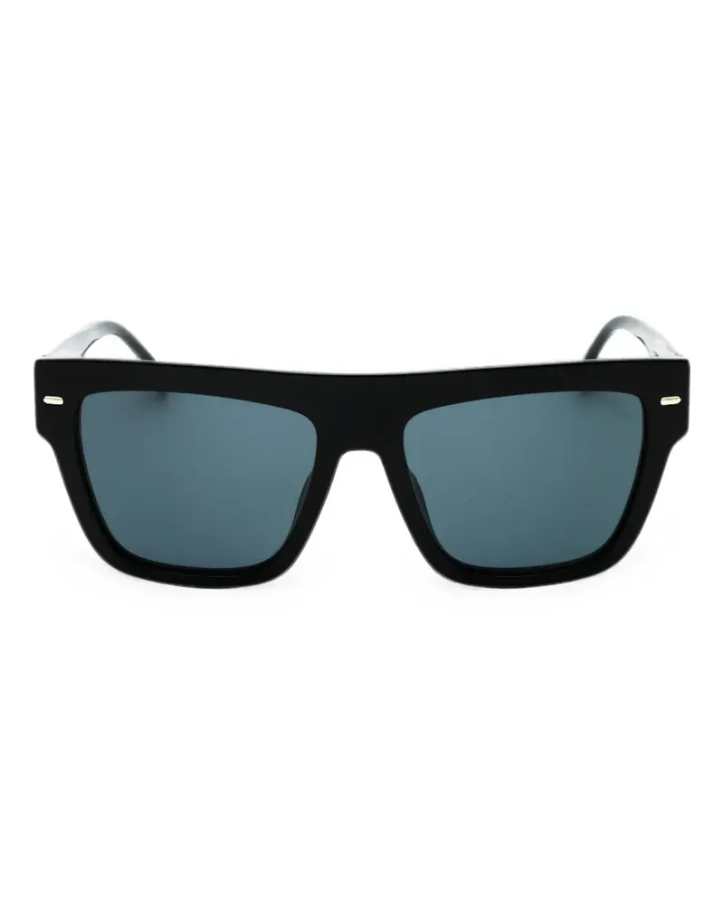 Carrera rectangle-frame sunglasses - Schwarz Schwarz