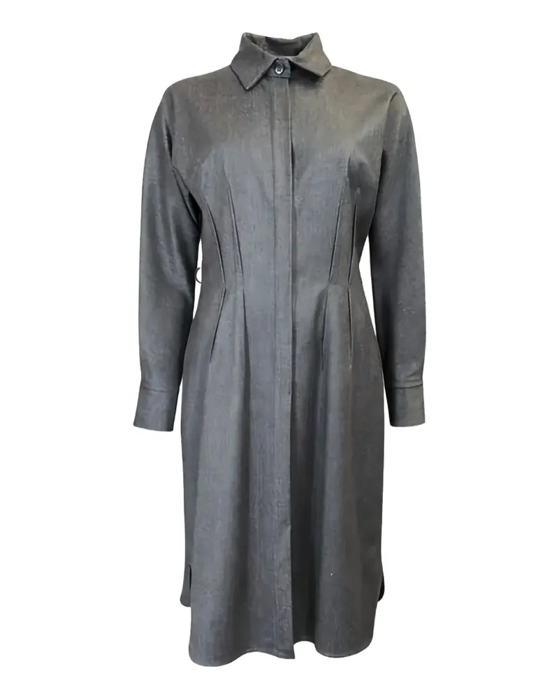 Antonelli Firenze shirt-collar dress - Grau Grau