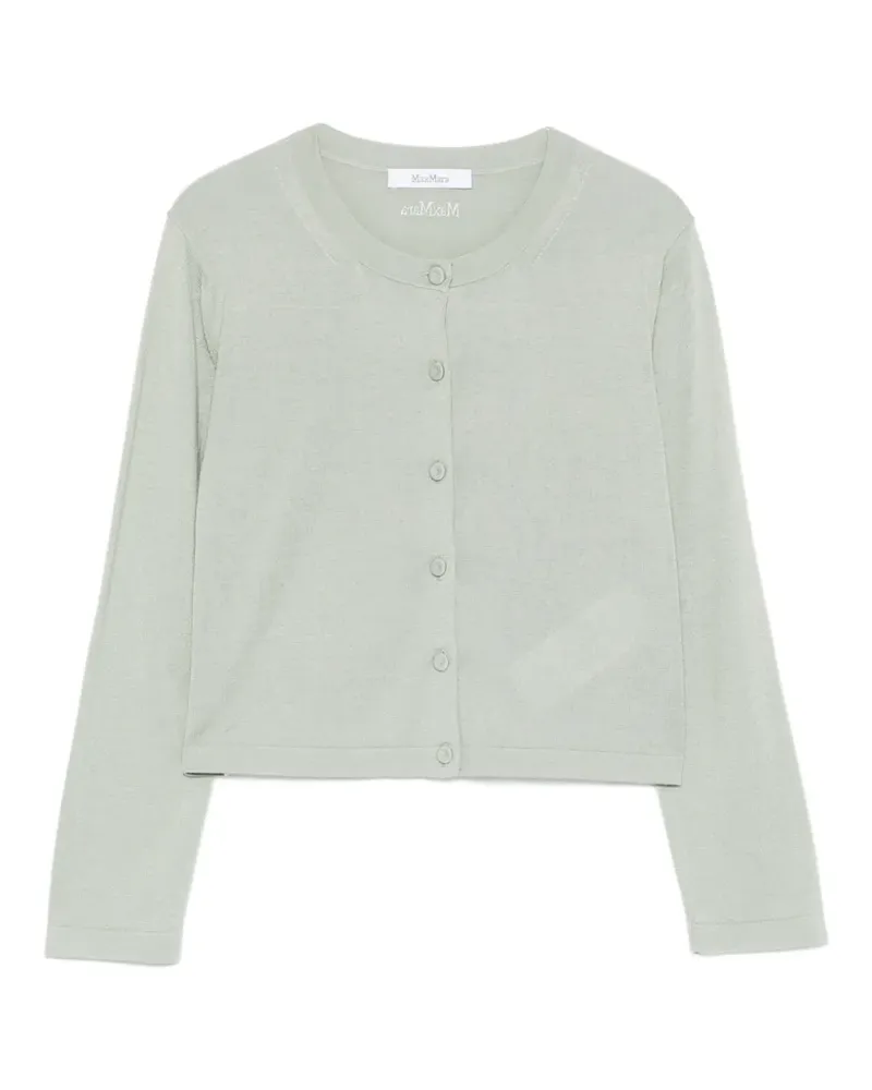 Max Mara Geknöpfter Cardigan - Grün Grün
