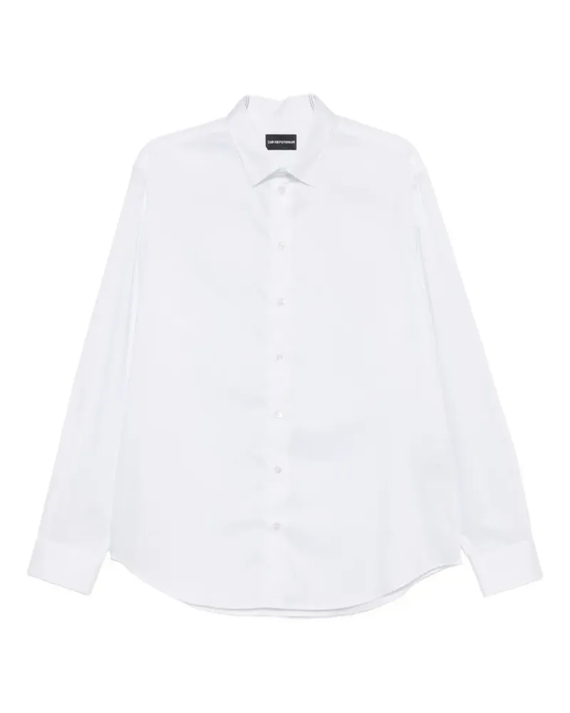 Emporio Armani long-sleeve button-down shirt - Weiß Weiß