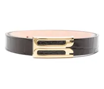 embossed-leather belt
