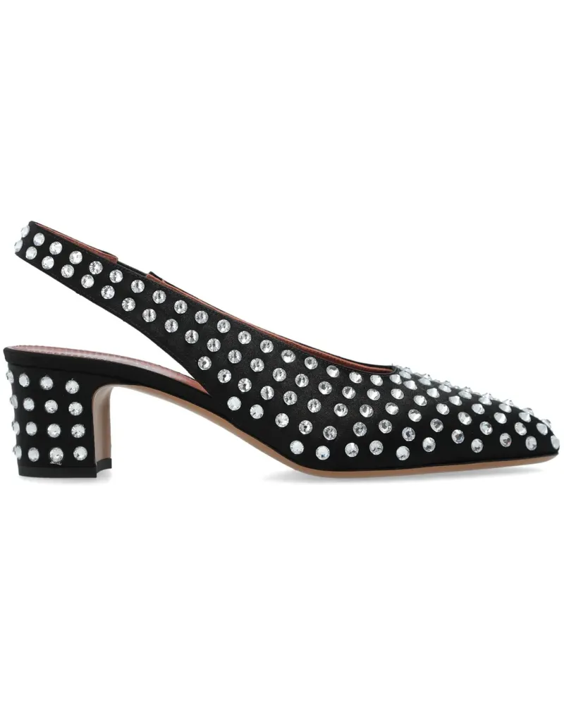 Paris Texas Lavinia Slingback-Pumps 50mm - Schwarz Schwarz
