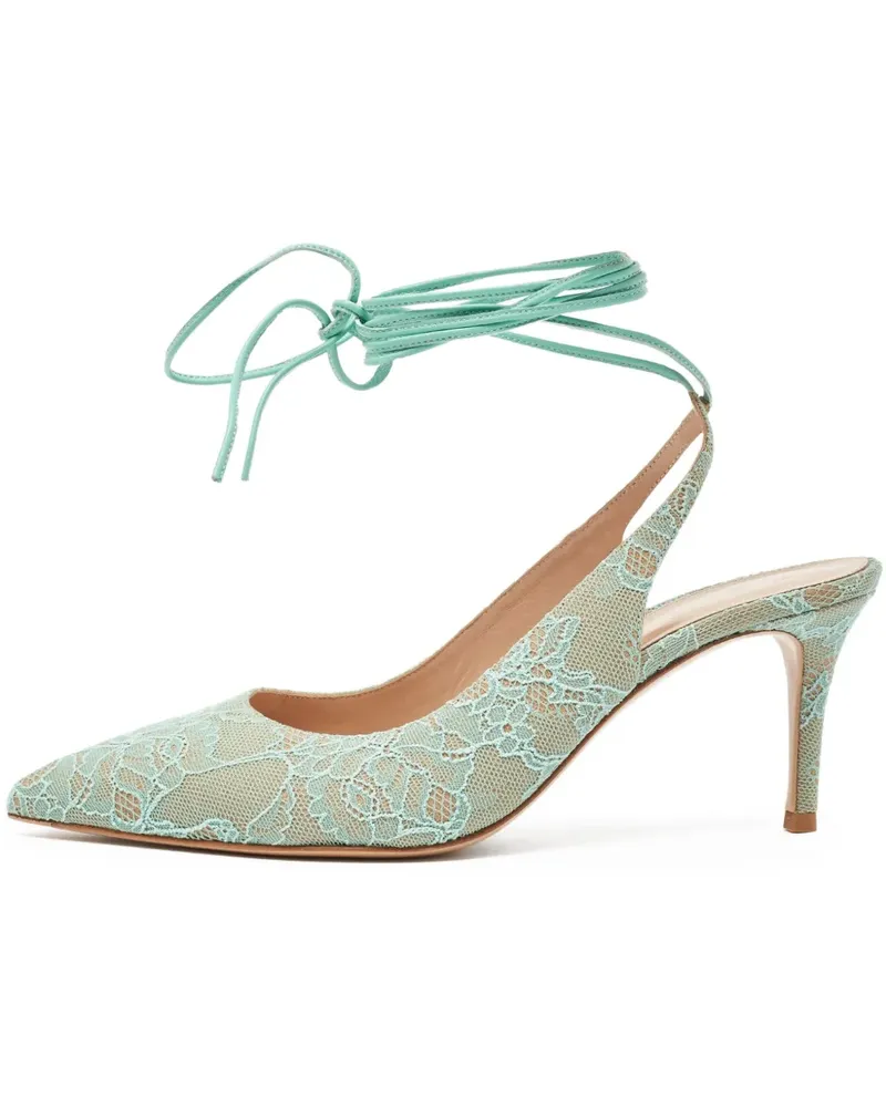 Gianvito Rossi Pre-owned Irene Pumps mit spitzer Kappe 80mm - Grün Grün