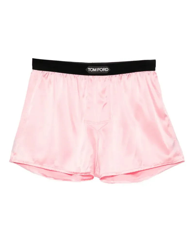 Tom Ford logo-waistband boxers - Rosa Rosa