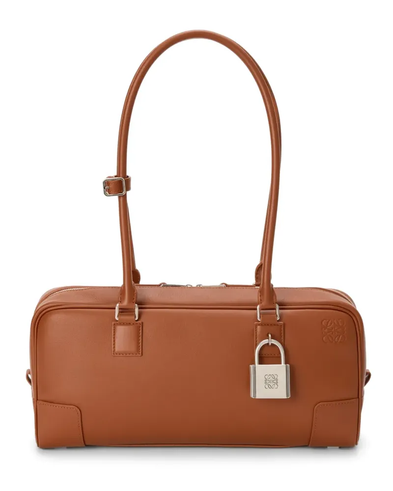 Loewe Amazona Cropped-Tasche 31cm - Braun Braun