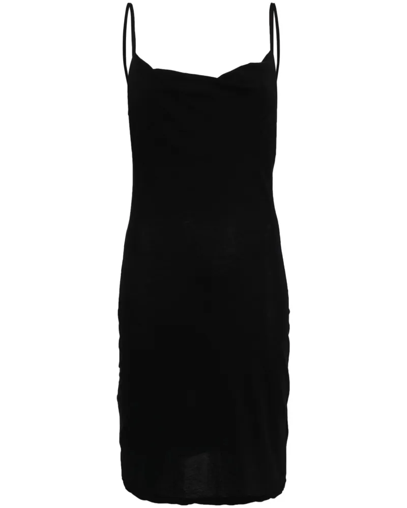James Perse High Gauge Kleid - Schwarz Schwarz