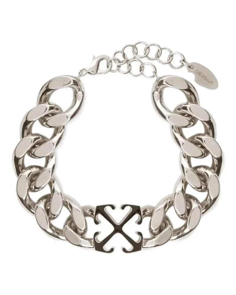 OFF-WHITE Armband mit Pfeilen - Silber Silber
