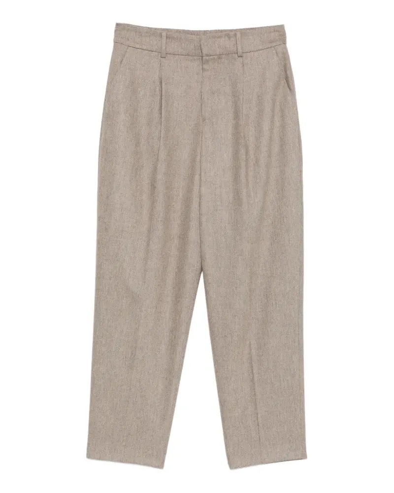 PT TORINO Hose mit Bundfalten - Nude Nude