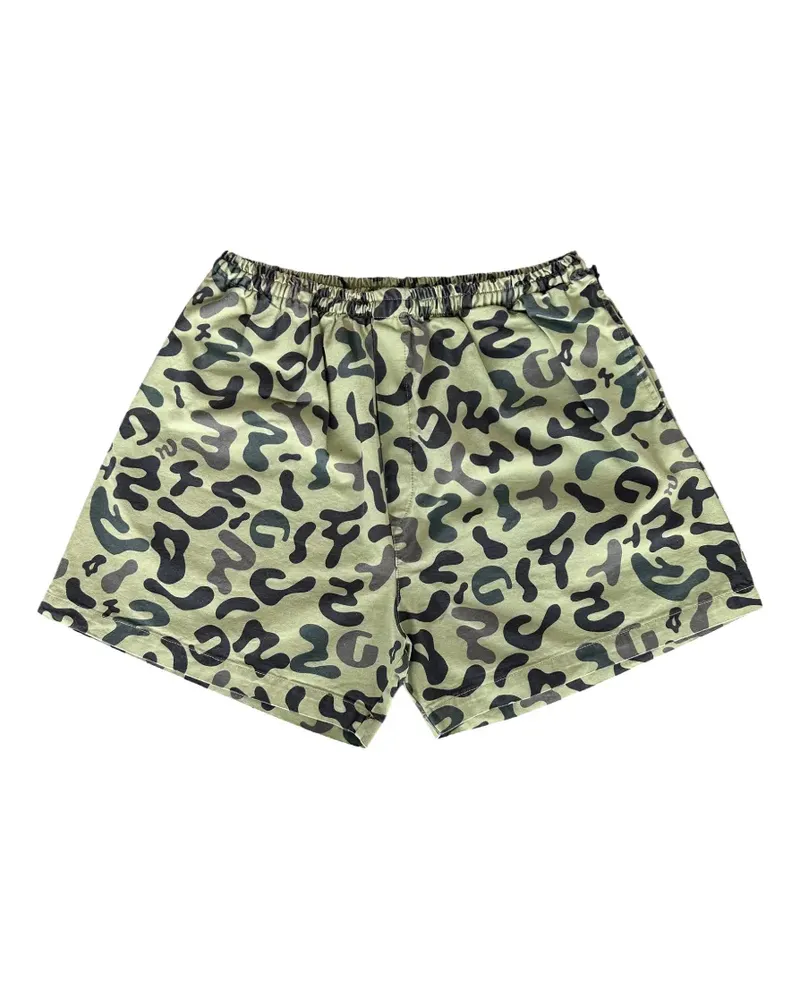 GALLERY DEPT. Zuma camouflage-print shorts - Grün Grün