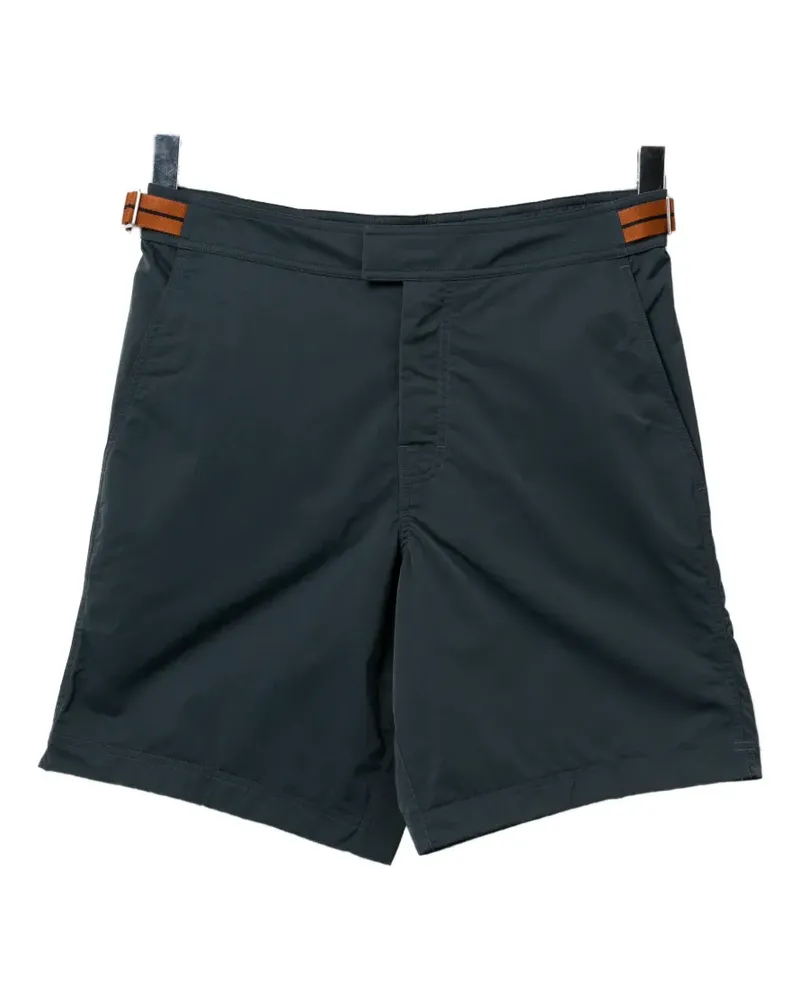 Ermenegildo Zegna buckle-fastening swim shorts - Blau Blau