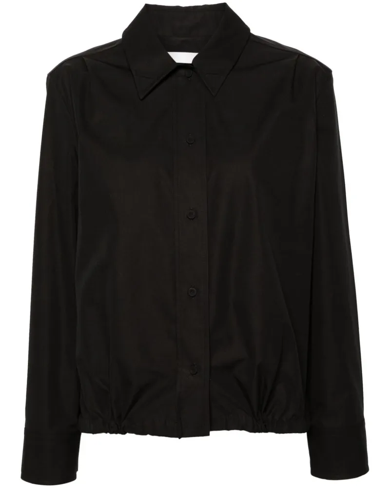 Jil Sander Klassisches Hemd - Schwarz Schwarz