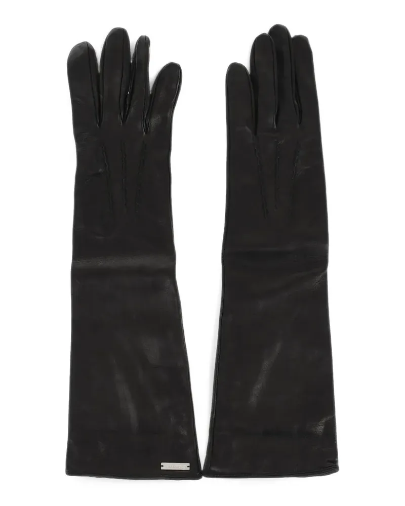 Dsquared2 Handschuhe aus Leder - Schwarz Schwarz