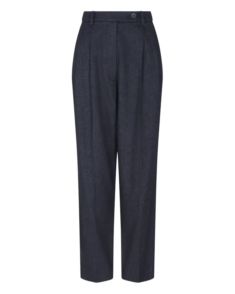 Emporio Armani Hose mit Falten - Blau Blau